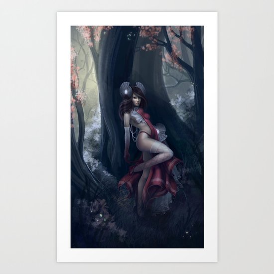 Evelyn Art Print