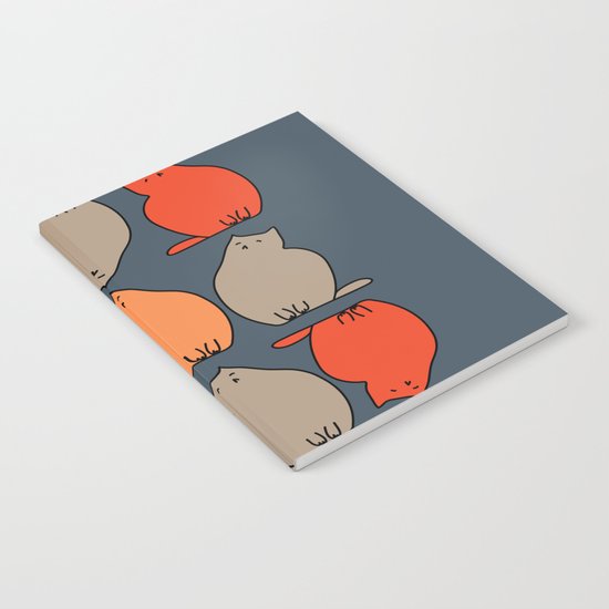 Autumn cat Notebook