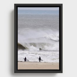 NYC SURF Framed Canvas