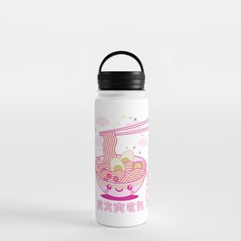 Cute Kawaii Anime Ramen Noodles Soup Japanese Aesthetic Water Bottle