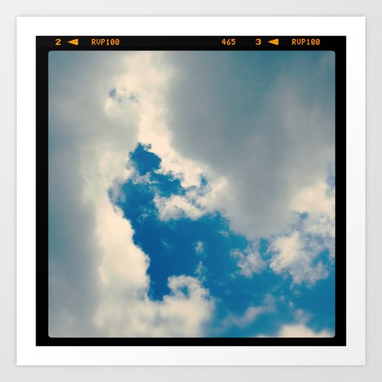 Cloudy Sky Art Print