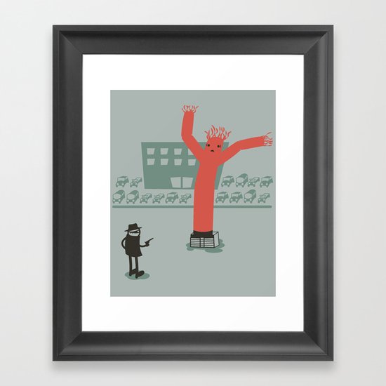 Highway Robbery Framed Art Print