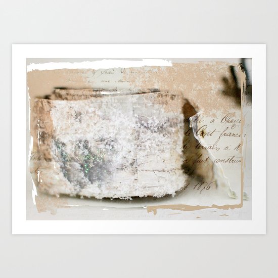 Winter Birch Art Print