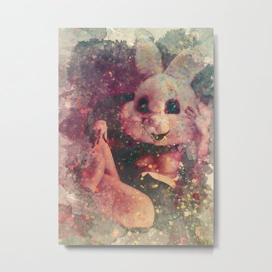 BunnyGirl1 Metal Print