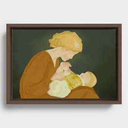 The Mothers Framed Canvas