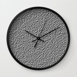 Metallic Pattern - High resolution Wall Clock