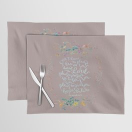 Give You Hope - Jeremiah 29:11  Placemat