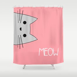 Meow Shower Curtain