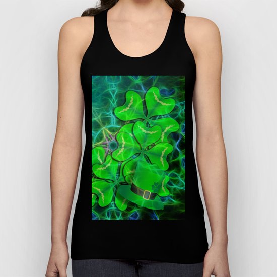 clover and kaleidoscope Unisex Tank Top