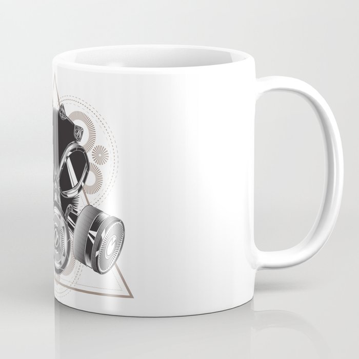 Gasmask Coffee Mug