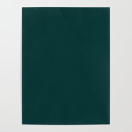 Viridian Green Poster