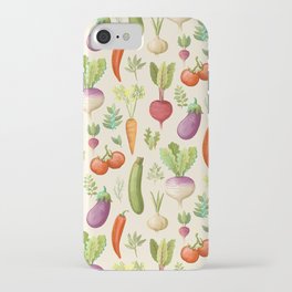 Garden Veggies Light iPhone Case