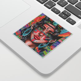 Mujer 6 Sticker