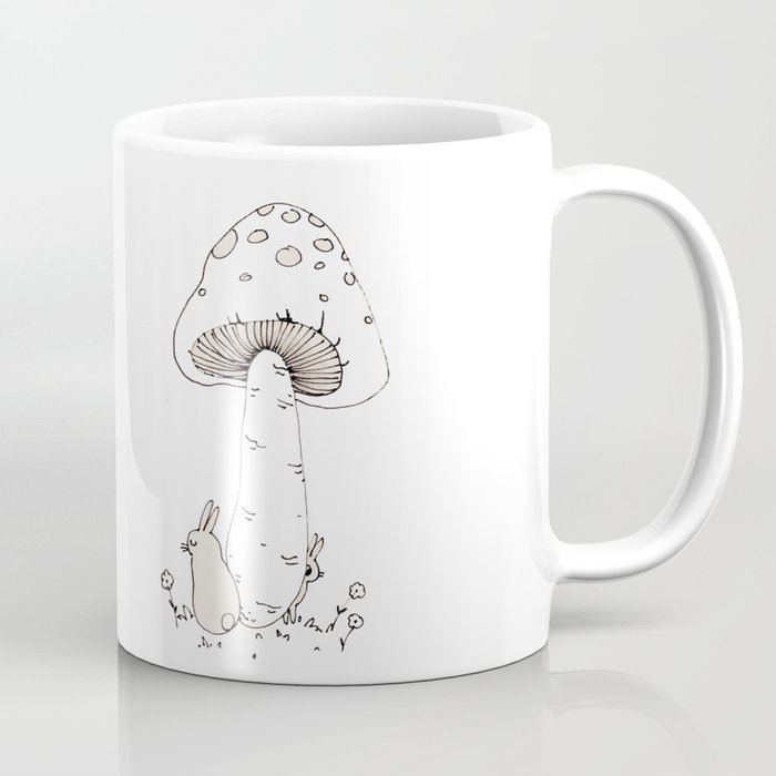 buns under toadstool Coffee Mug