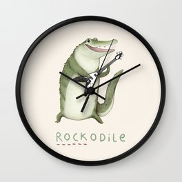 Rockodile Wall Clock