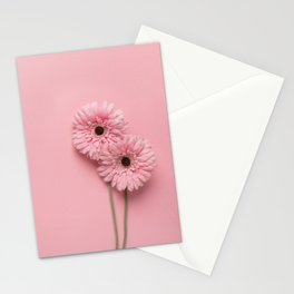Pink Flowers phone case Stationery Cards