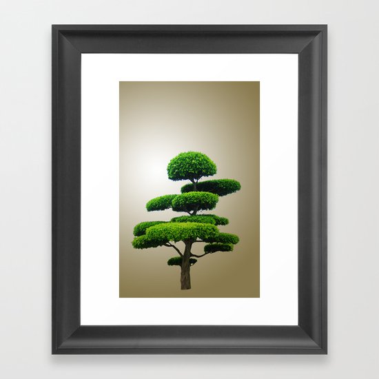 Just a tree Framed Art Print