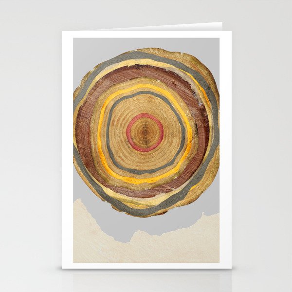 Tree Rings Stationery Cards