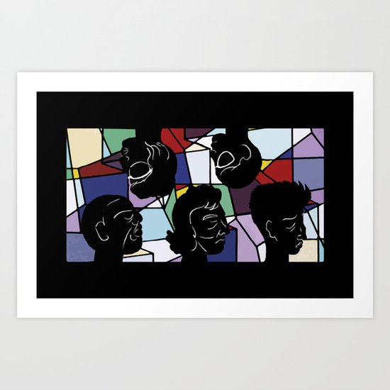 "In Our Heads" by Virginia McCarthy Art Print