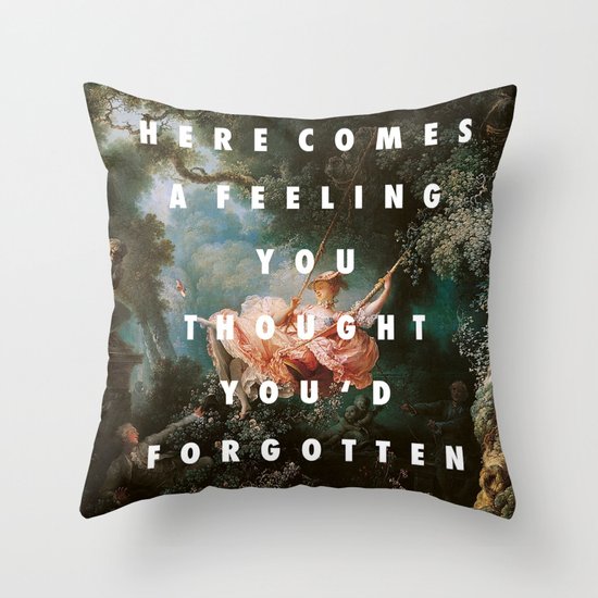 In 1767 Drinking Horchata Throw Pillow