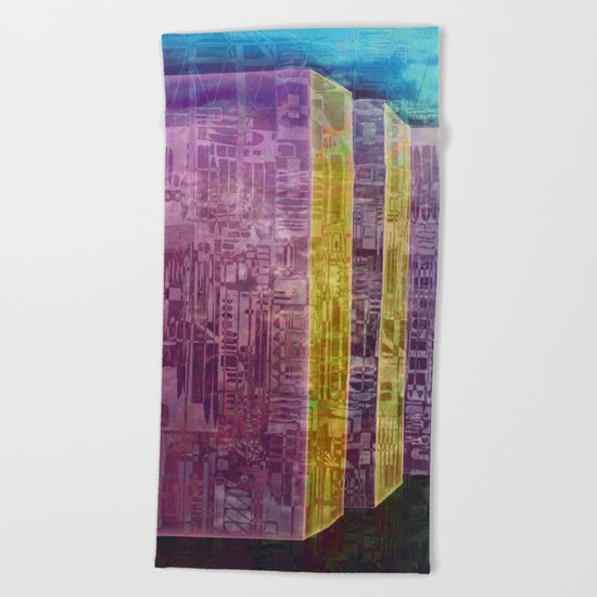 Blocks / Urban 01-12-16 Beach Towel