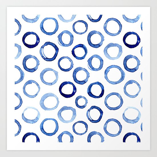 Watercolor vibes #2 Art Print