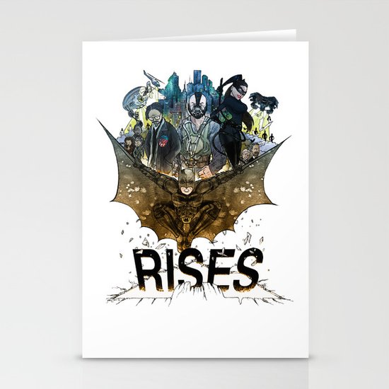 you're COLOR rises Stationery Cards