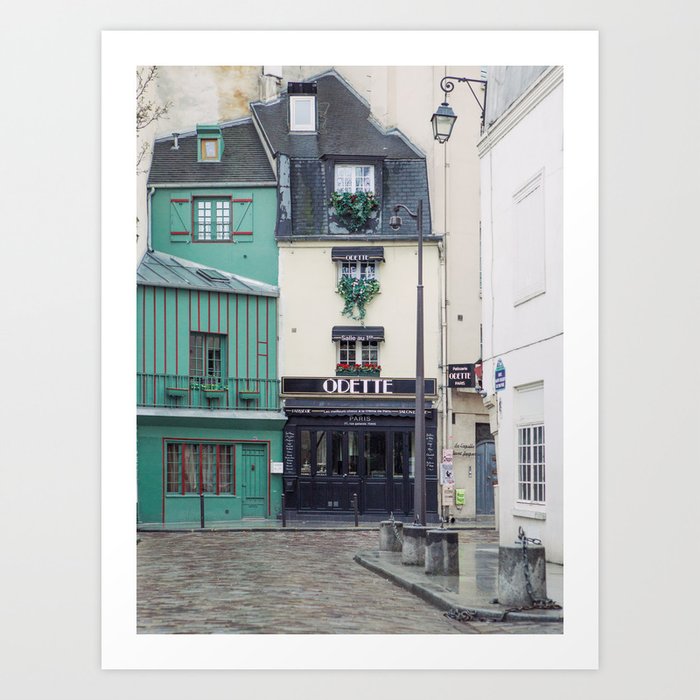 Cafe Odette - Paris Travel Photography Art Print