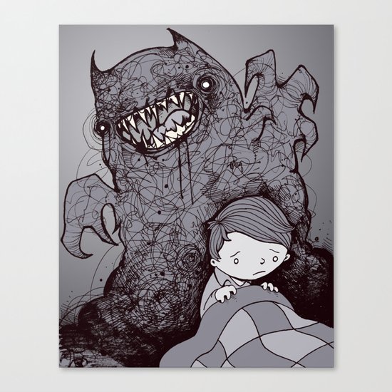 Nightmare Canvas Print