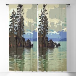 Lake Tahoe Blackout Curtain