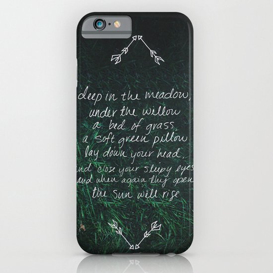 Rue's Song iPhone & iPod Case