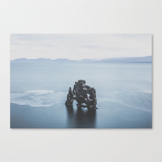 Hvitserkur, Iceland III Canvas Print