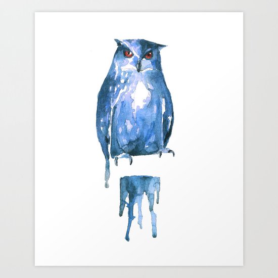 owl Art Print