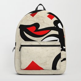 Arabic Calligraphy ( Al Hub ) Backpack | Chalk Charcoal, Stencil, Illustration, Digital, Abstract, Ink Pen, Colored Pencil, Oil, Graphite, Drawing 