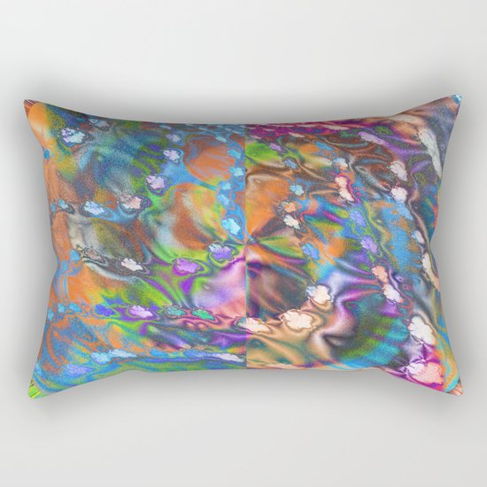 life spending oxygen Rectangular Pillow