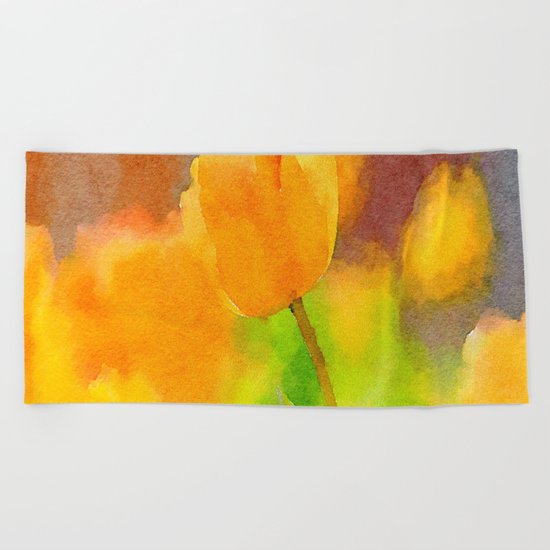 Golden Beach Towel