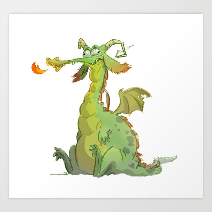 Personalized Dinosaur Kids' Art Print Set