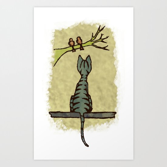 On the Hunt Art Print
