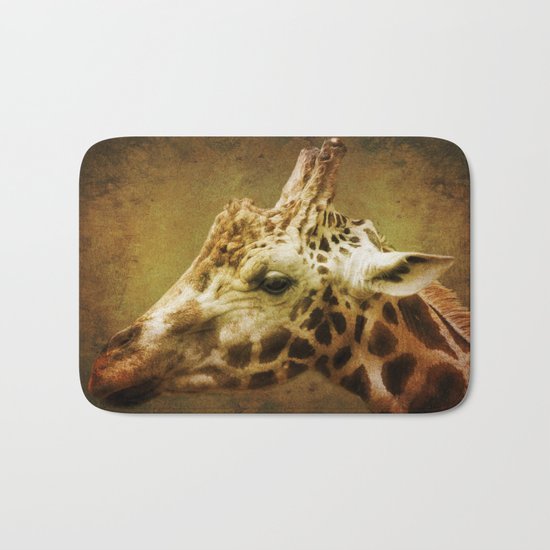 Giraffe wild Animal Africa Bath Mat