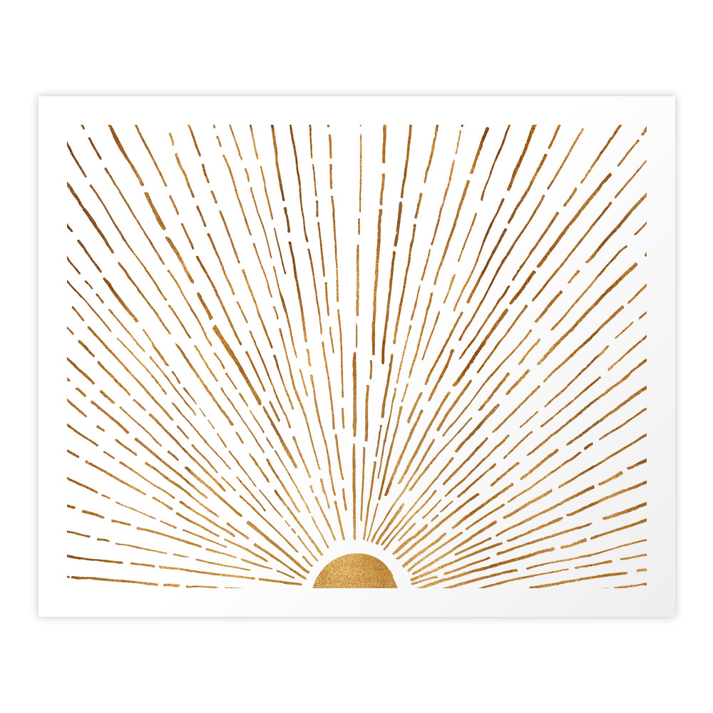 Let The Sunshine In Art Print by kristiangallagher