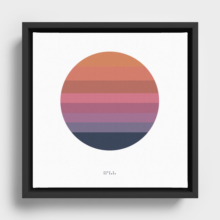Tycho Framed Canvas