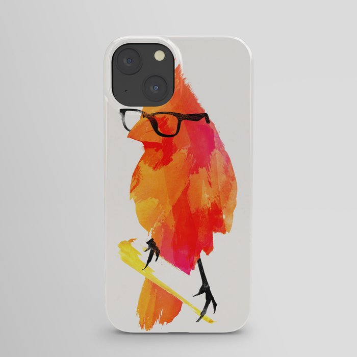 Punk bird iPhone Case