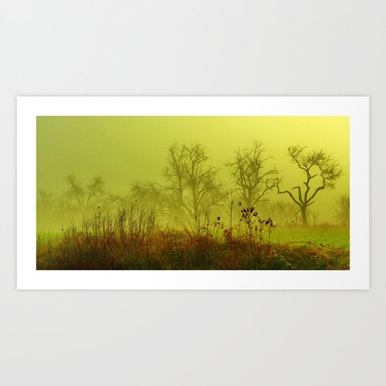 Fairies Nebula Art Print