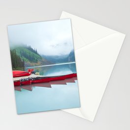 Red Canoes Stationery Card