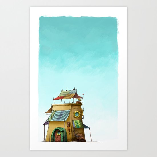 Desert Art Print