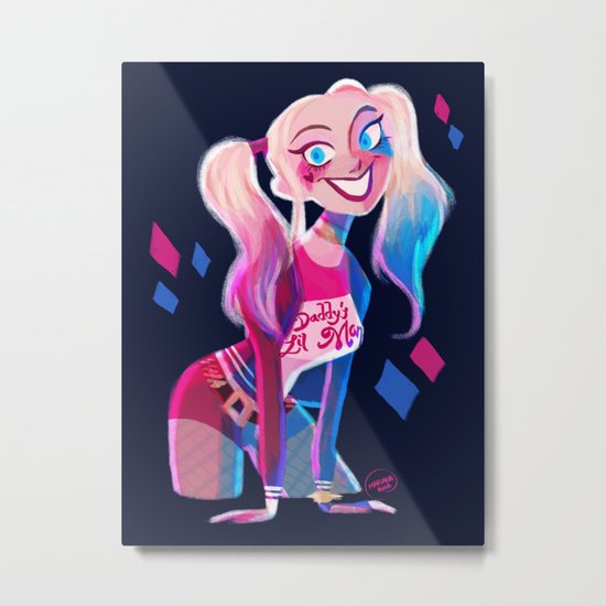 She's just crazy Metal Print