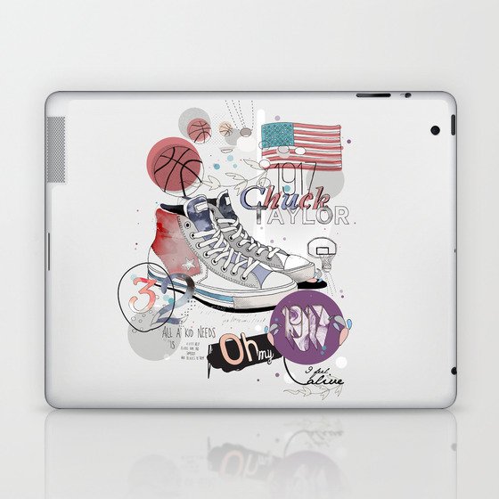 The Chuck Taylor Laptop & iPad Skin