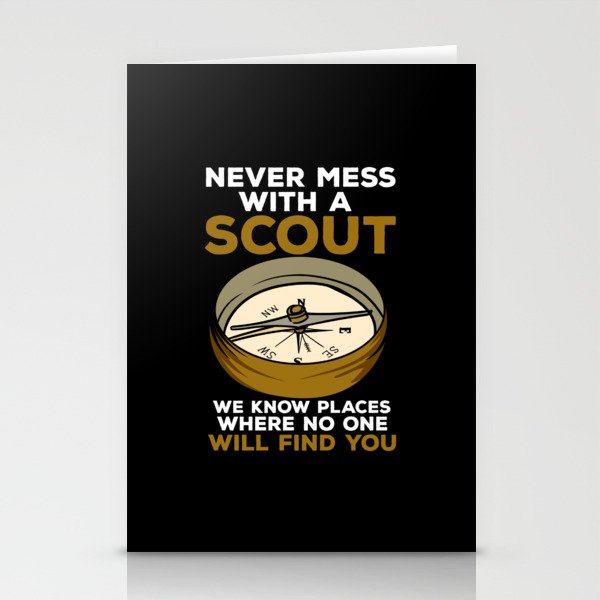 Scout Know Places Stationery Cards