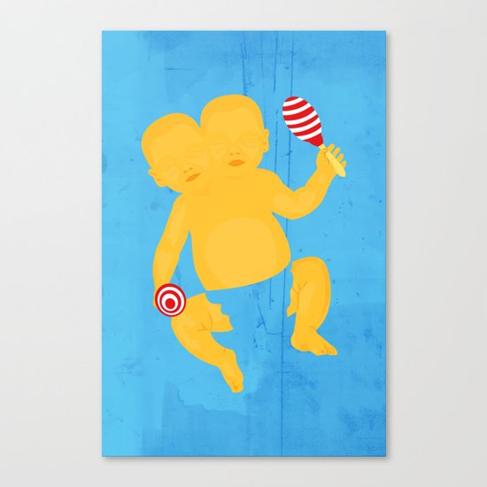 twins Canvas Print