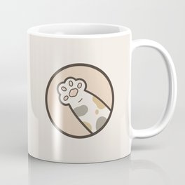 Cat paw calico Coffee Mug